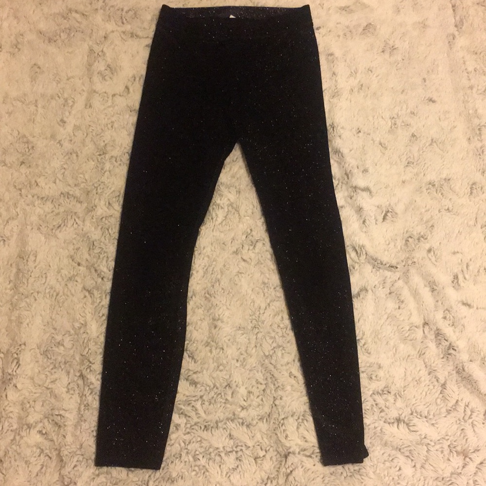PINK size medium sparkling yoga pants
